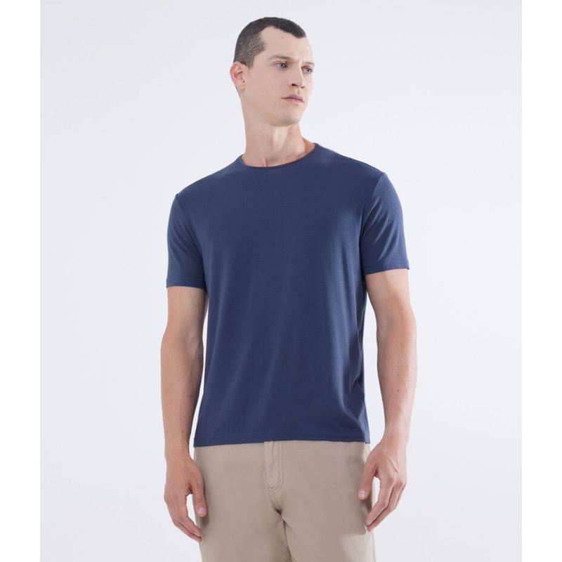 SEVEN SEVEN - Camiseta Para Hombre Manga Corta Color Azul Oscuro Marca Seven Seven #45092560