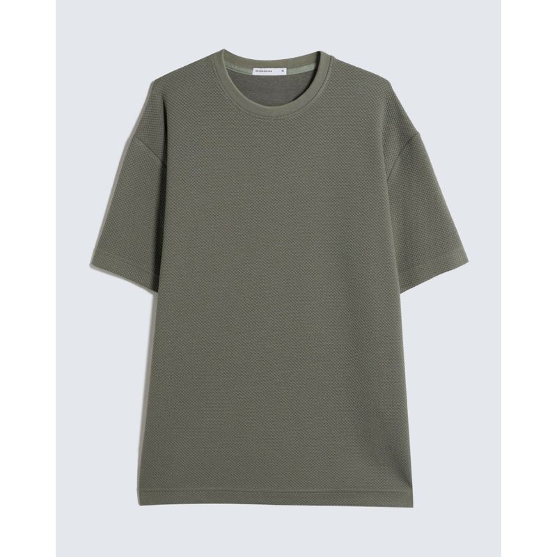 SEVEN SEVEN - Camiseta De Hombre Marca Seven Verdeoliva En Poliéster #4509