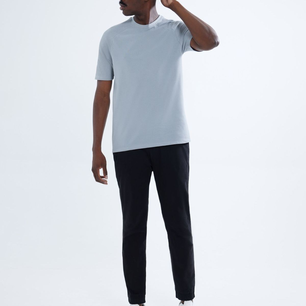 SEVEN SEVEN - Camiseta Para Hombre Manga Corta Color Gris  Marca Seven Seven #45092551