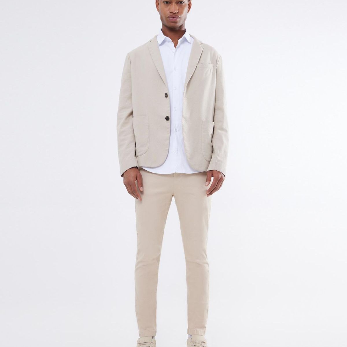 SEVEN SEVEN - Camisa De Hombre  Color Blanco Marca Seven Seven #45012013