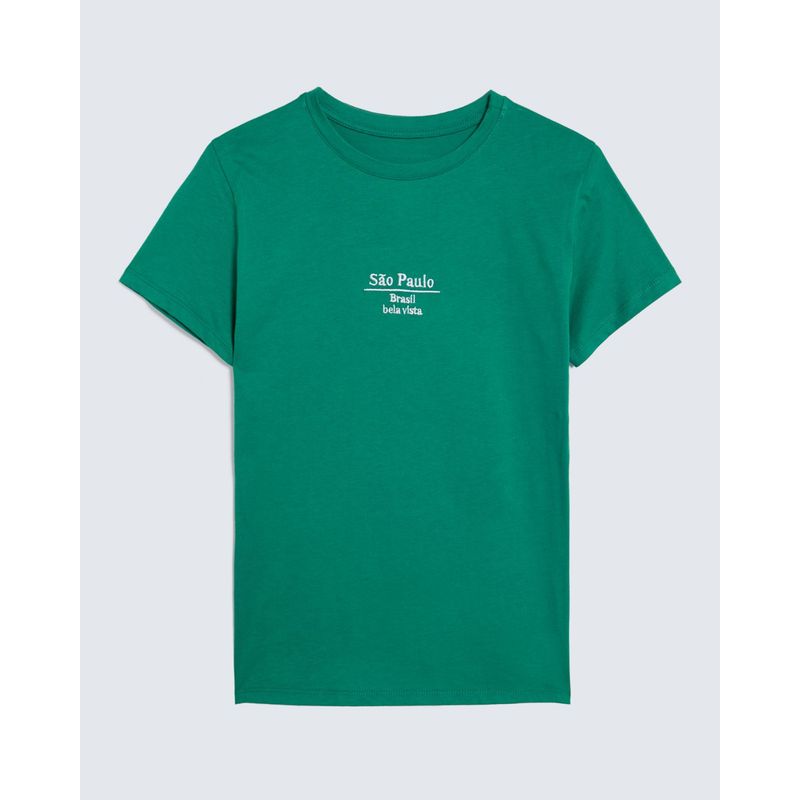 SEVEN SEVEN - Camiseta Para Mujer Marca Seven Color Verde En Algodón #2809