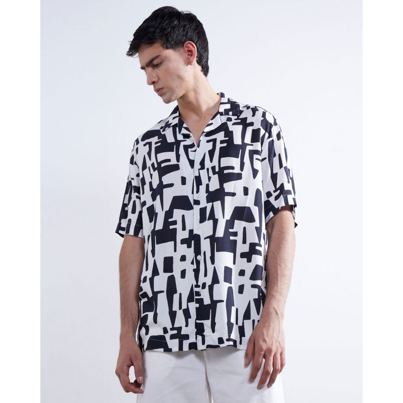 SEVEN SEVEN - Camisa Para Hombre Manga Corta  Color Blanco Marca Seven Seven #45011988