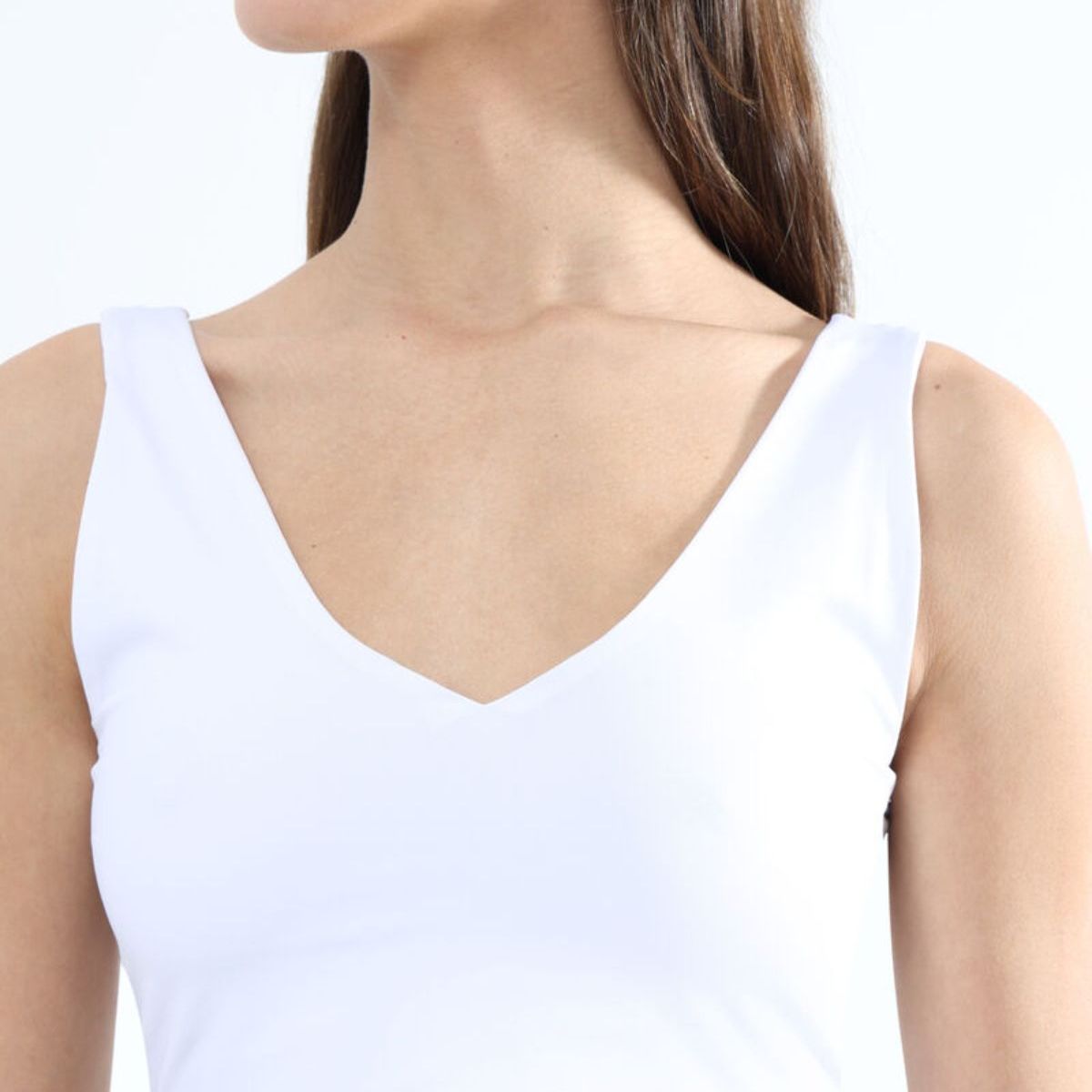 SEVEN SEVEN - Camiseta Para Mujer Manga Sisa Color Blanco Marca Seven Seven #28095909