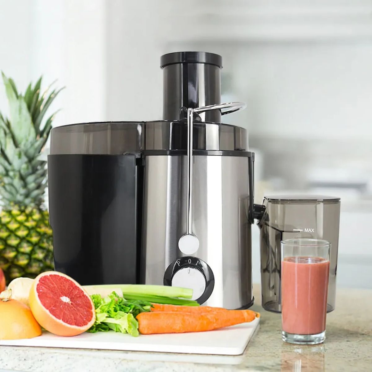 ONE PIXEL - Extractor De Jugo Sokany  Eléctricos Saca Jugo Frutas Y Verduras 600W