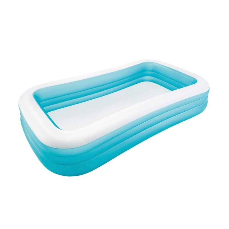 GENERICO - Piscina Inflable Familiar de 305x183x56 mt rectangular grande