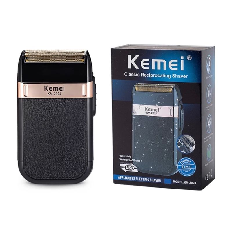 KEMEI - Maquina de afeitar Kemei KM 2024