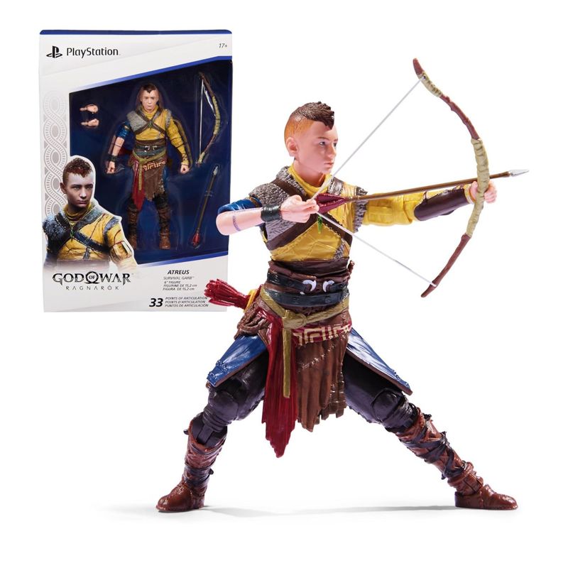 SPIN MASTER - Atreus Figura God Of War Ragnarok Ps5 Spin Master 15 cm