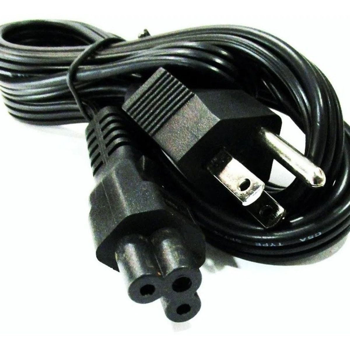 GENERICO - Cable De Poder Trebol Polo A Tierra Para Televisor Computado