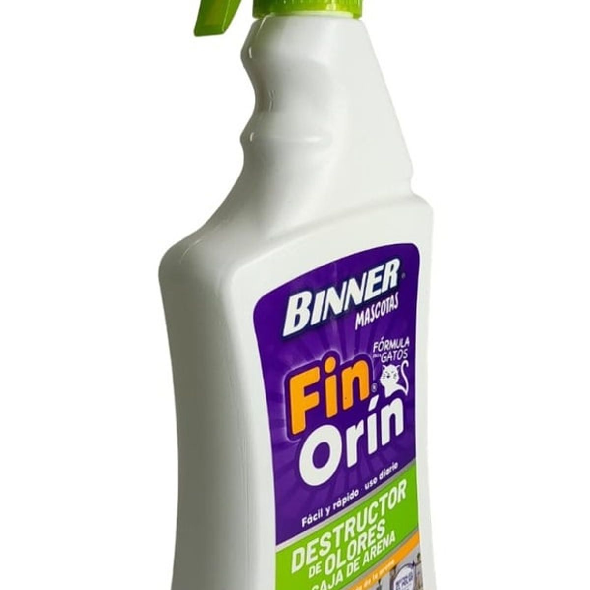 BINNER - Eliminador Olores Arenero Gatos Aseo Mascotas Aroma Fresco