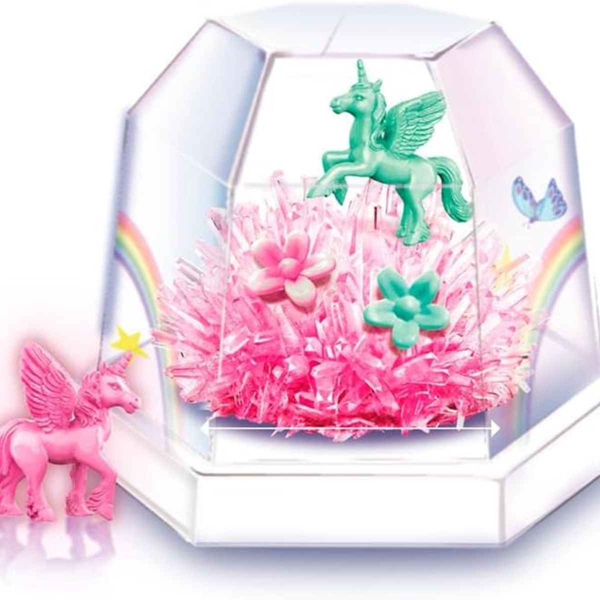 4M - KIT UNICORNIO MÁGICO CULTIVA CRISTALES Y CREA UN TERRARIO