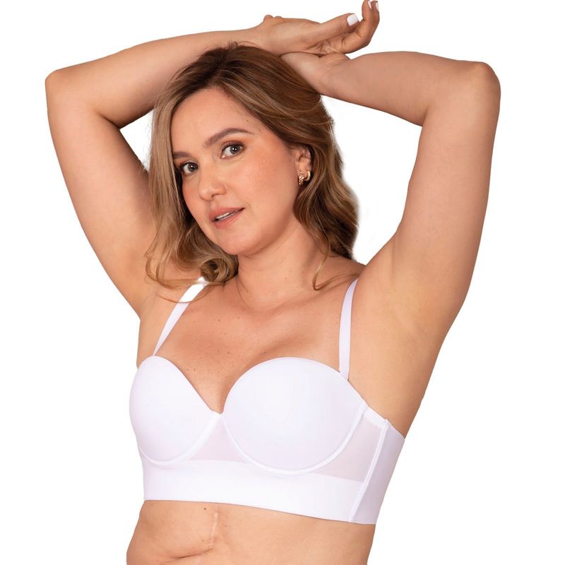 HABY - Brasier Strapless Espalda Ancha Haby