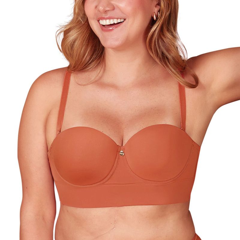 HABY - Brasier Strapless Espalda Ancha Haby