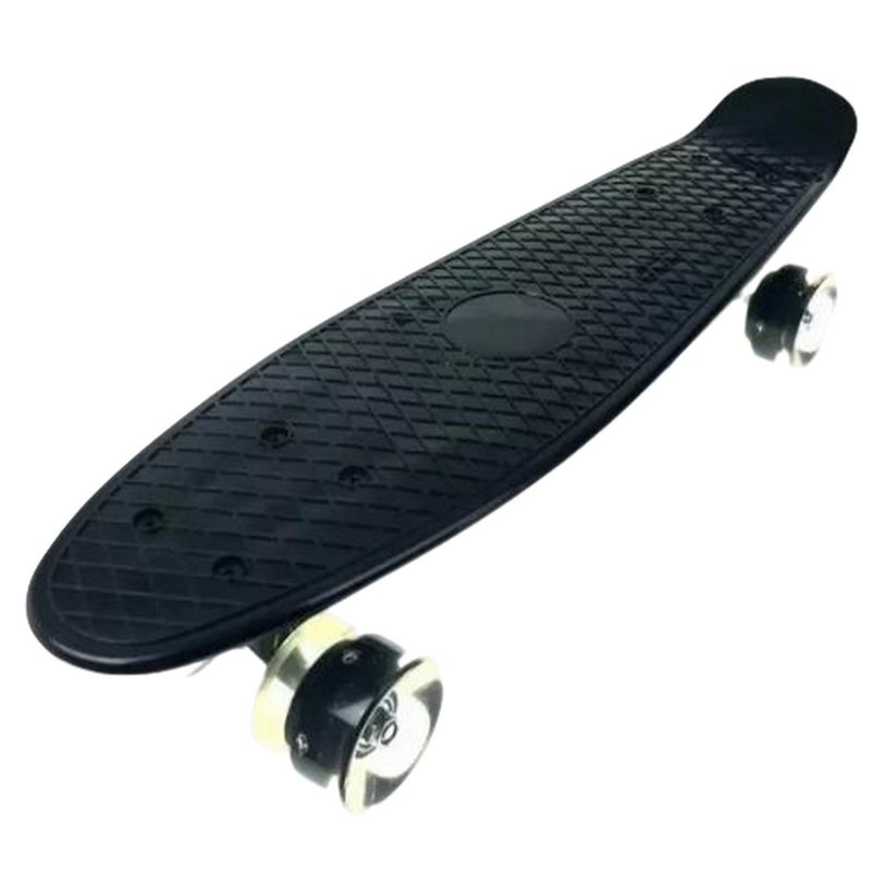 GENERICO - Patineta Skate Penny Mini Long Board Llanta Goma Con Luces