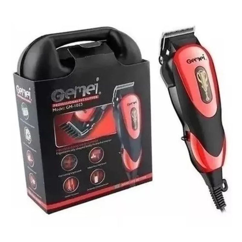 GENERICO - Máquina Peluquera Canina Perro Cortar Pelo Gemei 1023