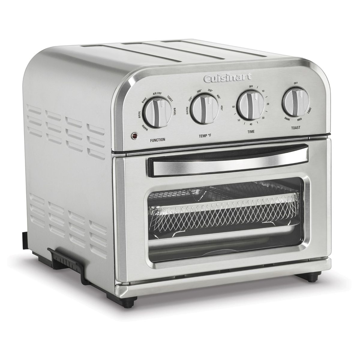CUISINART - Horno Tostador Compacto con Freidora de Aire Cuisinart TOA-28 Acero Inoxidable