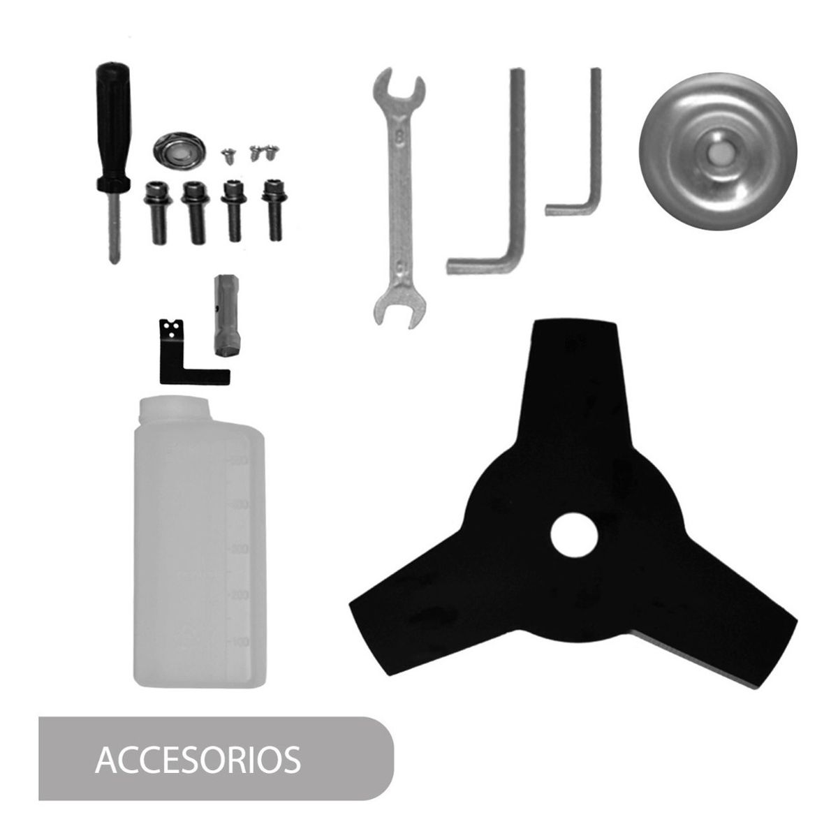 GUTSTARK - Guadaña a Gasolina Desbrozadora Guadañadora 3.6 Hp 52 CC