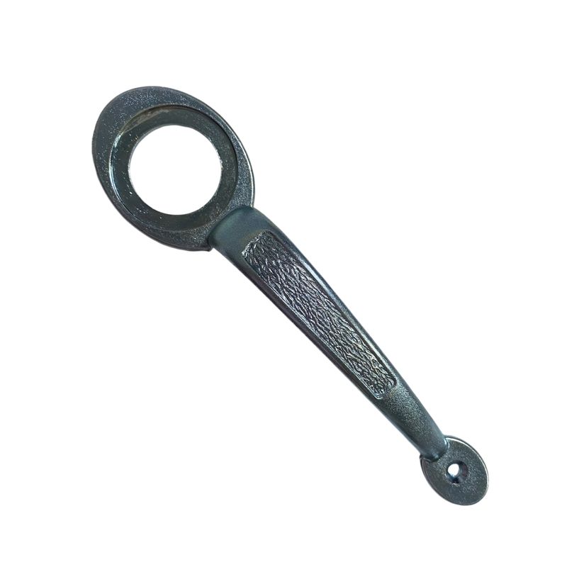 GENERICO - Manija Para Puerta Vintage Garvanizado Gato plata