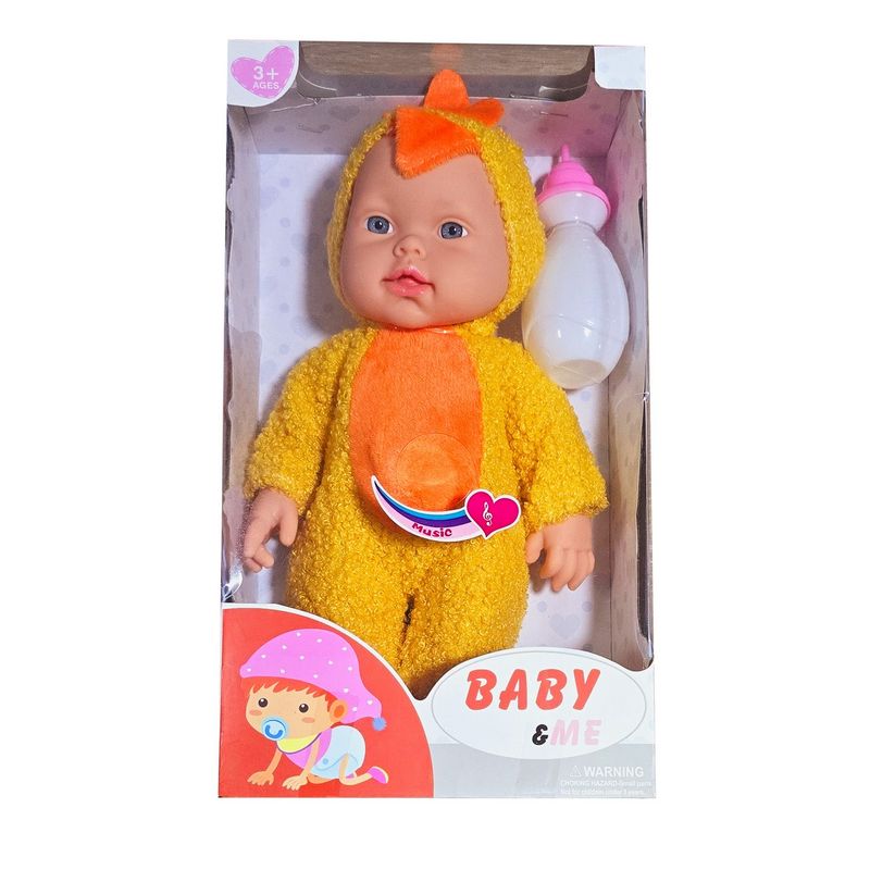 GENERICO - Muñeca Bebe Bebote Tetero Sonido Juguete Niñas Interactivo