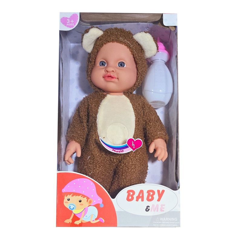 GENERICO - Muñeca Bebe Bebote Tetero Sonido Juguete Niñas Interactivo