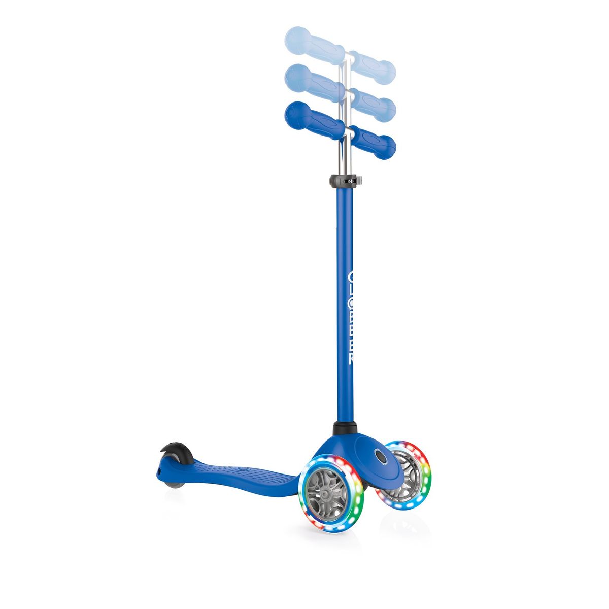 GLOBBER - Patineta Con Luces Globber Primo azul Para Niños