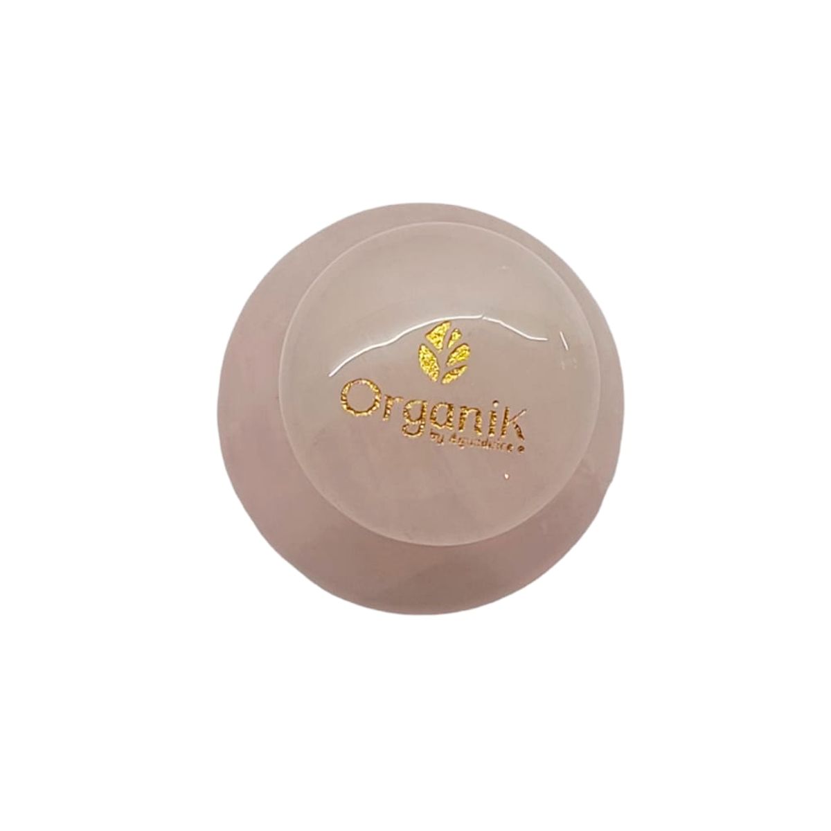 ORGANIK BY AGUADULCE - Hongo en cuarzo rosa para masajear rostro
