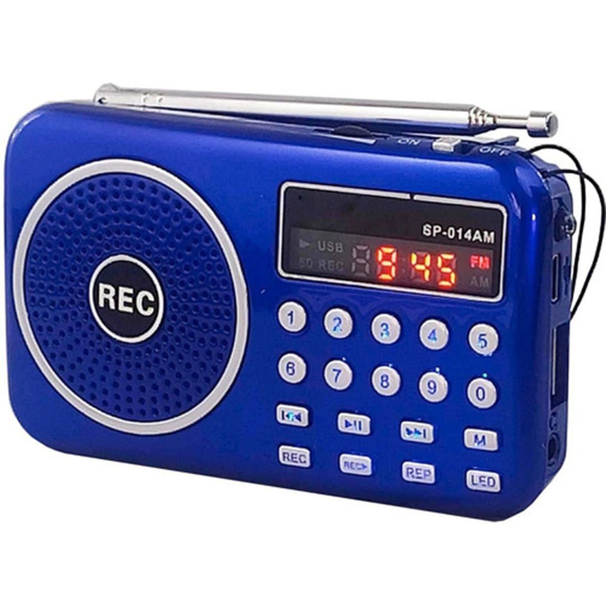 GENERICO - Radio digital  bolsillo recargable