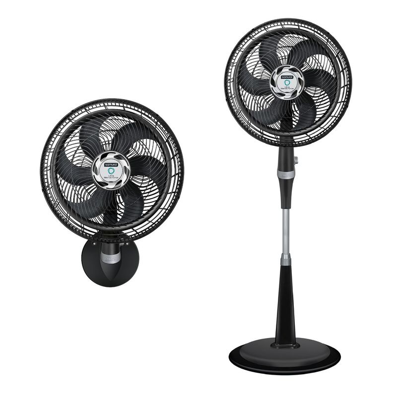 SAMURAI - Ventilador Samurai Ultra Silence Force 2en1 Negro