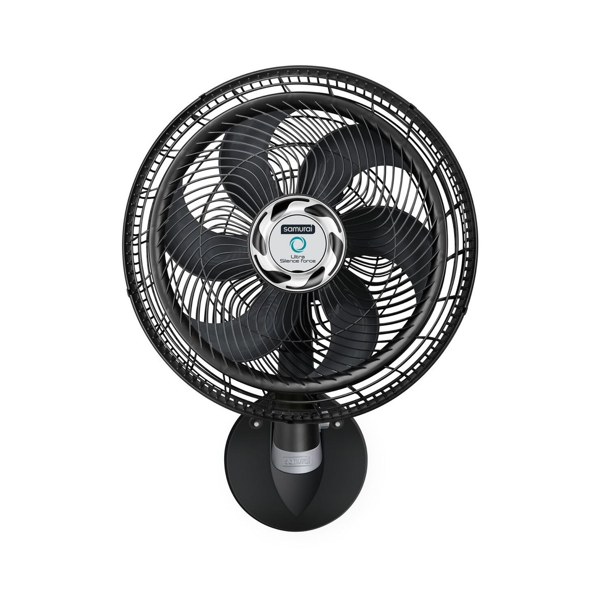 SAMURAI - Ventilador Samurai Ultra Silence Force Pared Negro