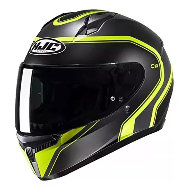 HJC - Casco Hjc C10 Elie + Obsequio Pinlock Amarillo Talla L