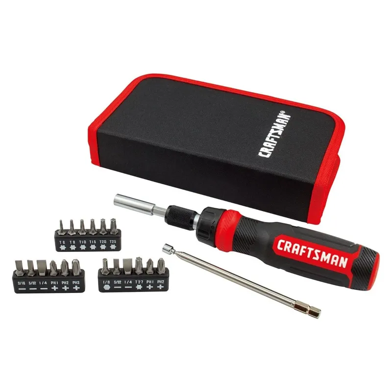 CRAFTSMAN - Destornillador Tipo Ratchet Marca Craftsman X 26 Pzs Nuevo
