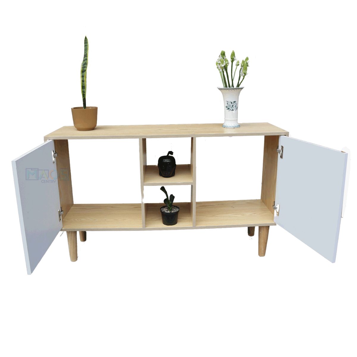MAOS - MUEBLE CENTRO ENTRETENIMIENTO ESTILO CENTINELA