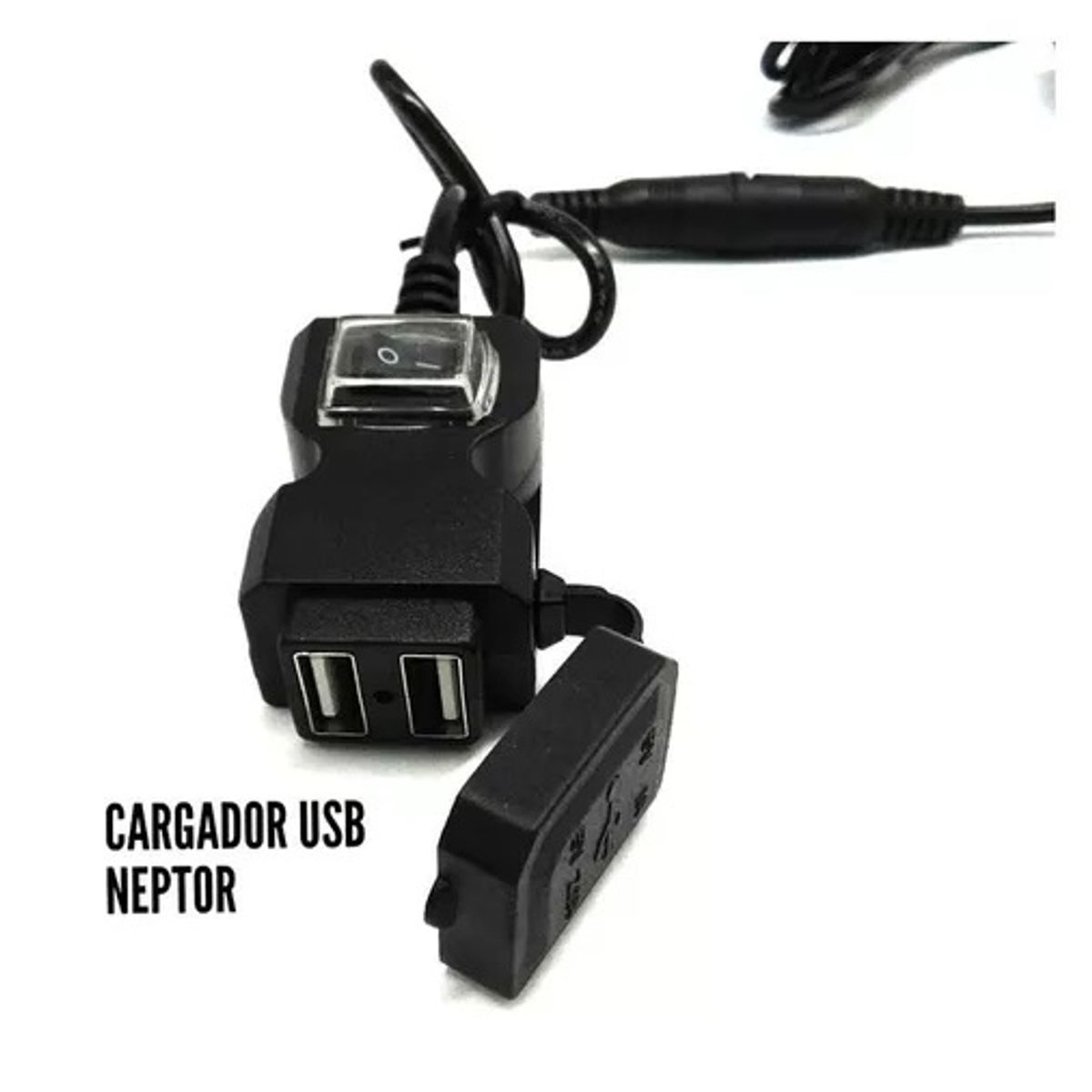 GENERICO - Cargador Para Celular Moto Doble Puerto Usb