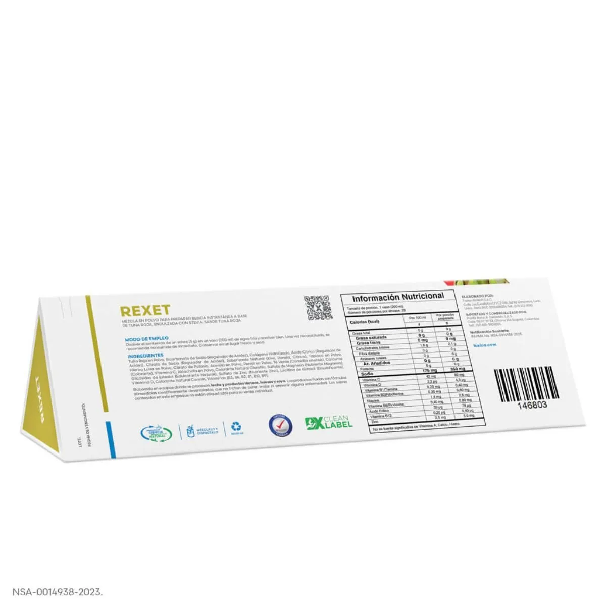 FUXION - Rexet 28 Sobres Fuxion