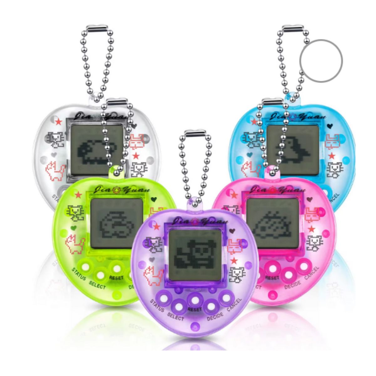 GENERICO - Llavero Tamagotchi Mascota Virtual Juguete para Niños.