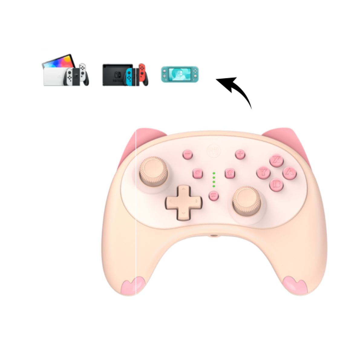 GENERICO - Control Inalámbrico Mando Joystick para Nintendo Switch  Lite