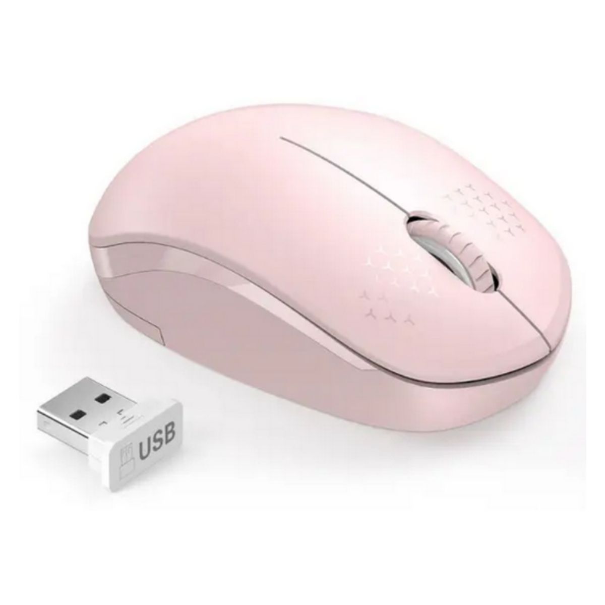 GENERICO - Mouse Inalámbrico Pastel Kawaii de Mujer para PC o Laptop.