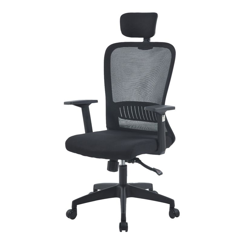 AKIVOY - Silla de Oficina Gerencial Nepal Alta Color Negro
