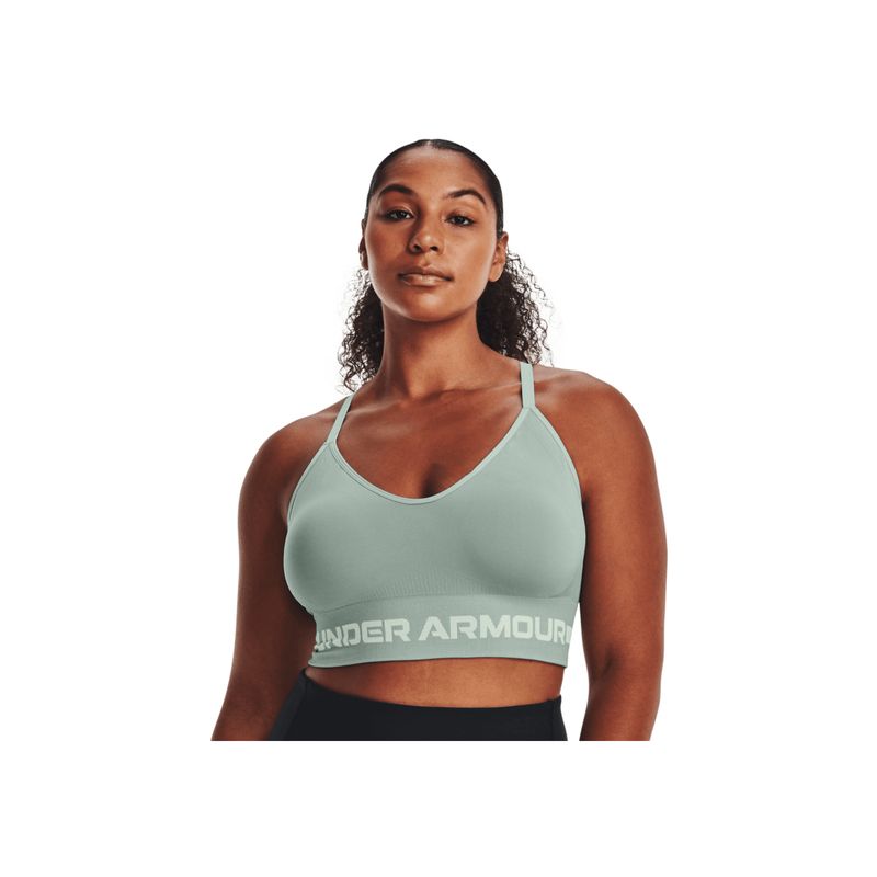 UNDER ARMOUR - Sujetador Mujer Under Armour SEAMLESS LOW LNG BRA Gris UNDER ARMOUR.