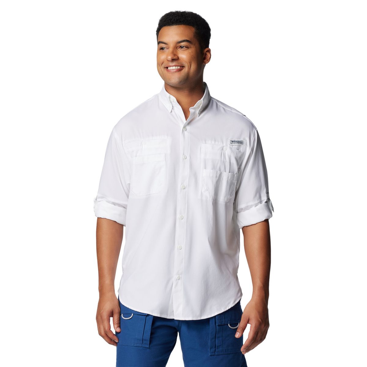COLUMBIA - Camisa Hombre Columbia TAMIAMI II L/S SHIRT Blanco COLUMBIA