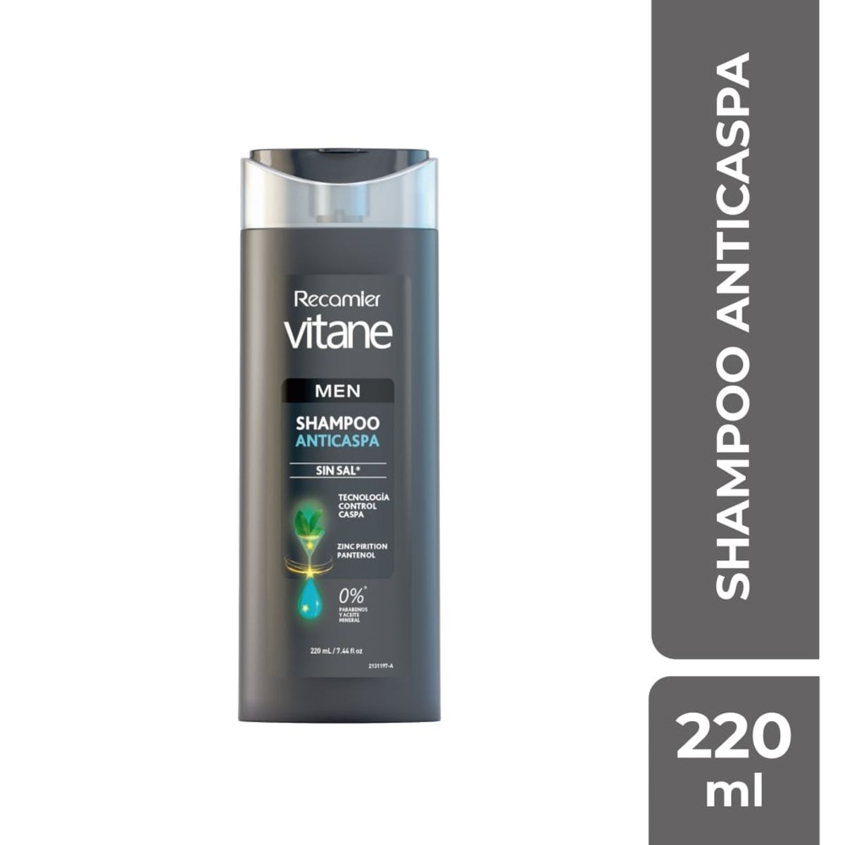 VITANE TERAPY - Shampoo Vitane Men Anticaspa Sin Sal X 220ml