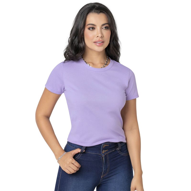 MARKETING PERSONAL - Camiseta Mujer Lila Mp 82961