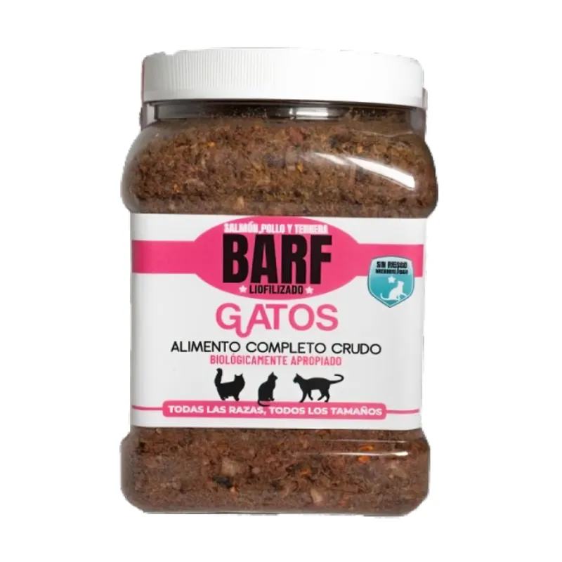 GENERICO - Barf liofilizado en polvo para gatos - Salmón