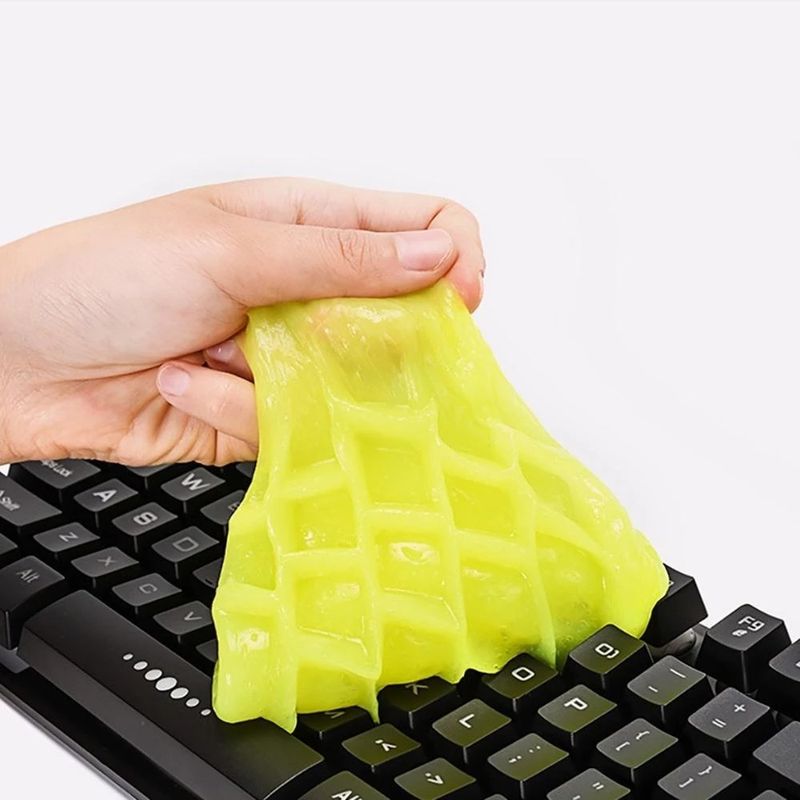 GENERICO - Gel Slime Limpieza Universal Carro Teclado Rejillas Adhesivo