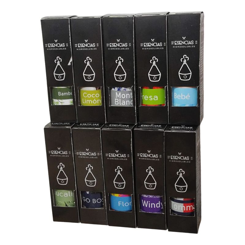 GENERICO - Fragancias Humidificador Esencia Hidrosoluble Aromaterapia
