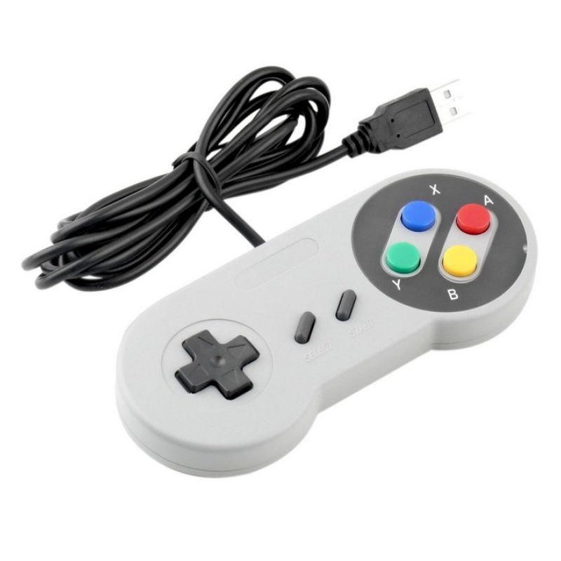 GENERICO - Control Alámbrico USB Versión Clasico para PC RaspBerry