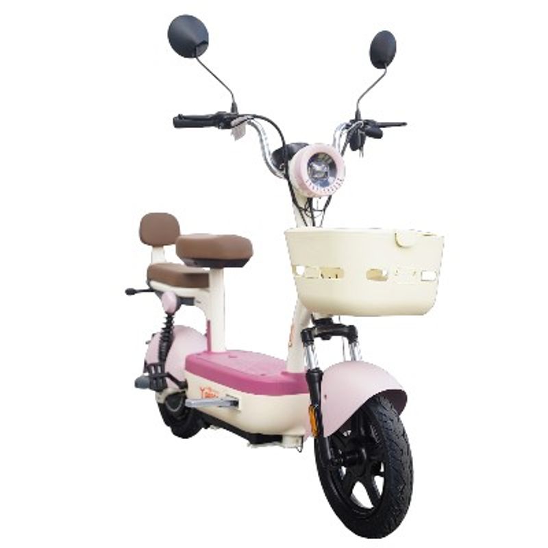 CANAAN - Bicicleta eléctrica SILVER ROSA MÁS OBSEQUIO