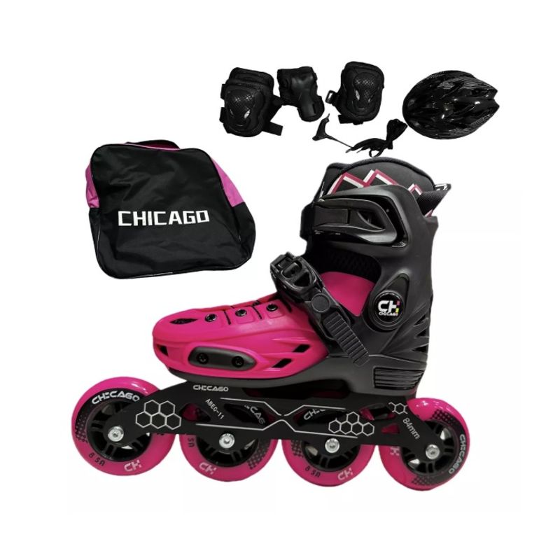 CHICAGO - kit Patines Semiprofesionales antichoque