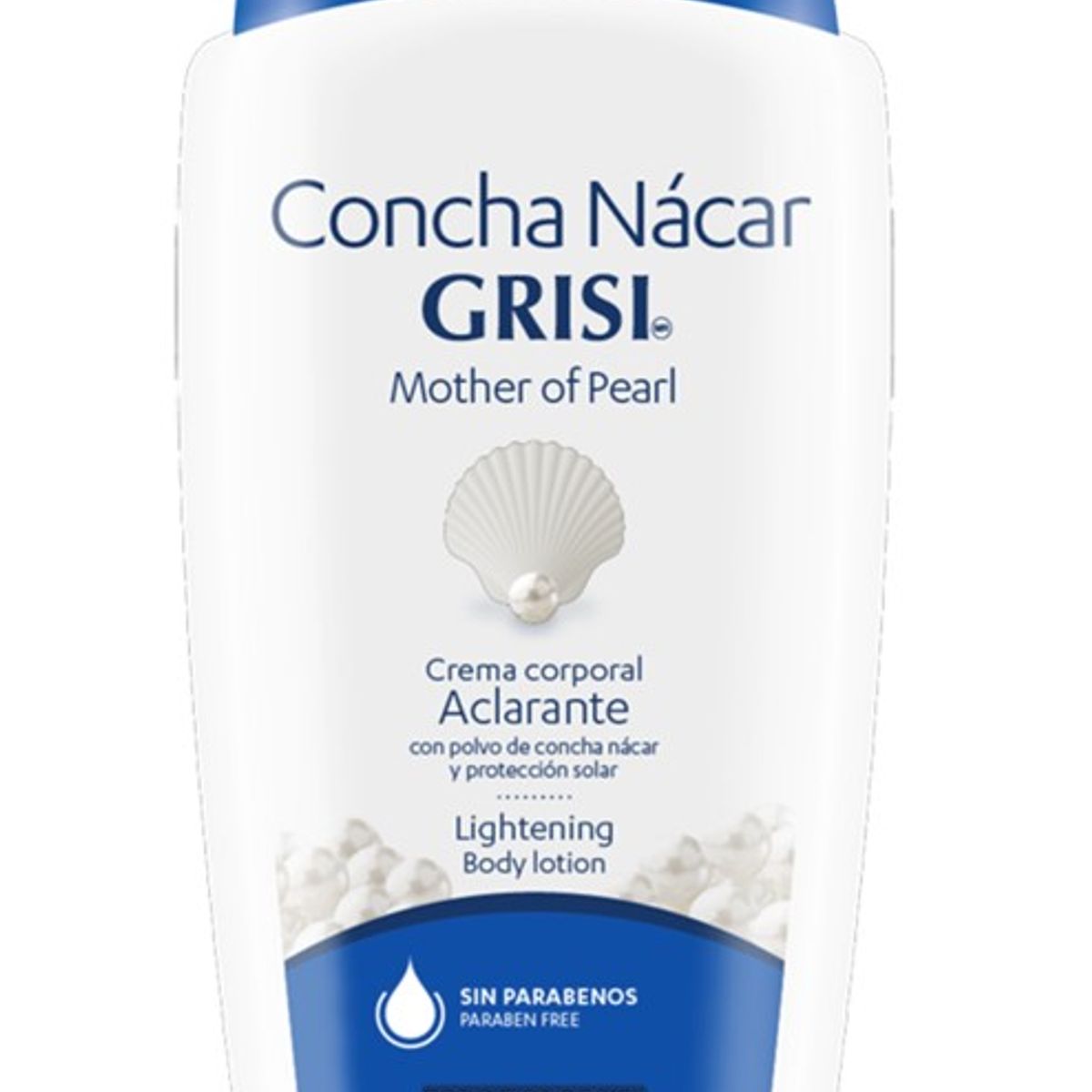 GENERICO - Crema Corporal Concha de Nacar 400ml - Grisi