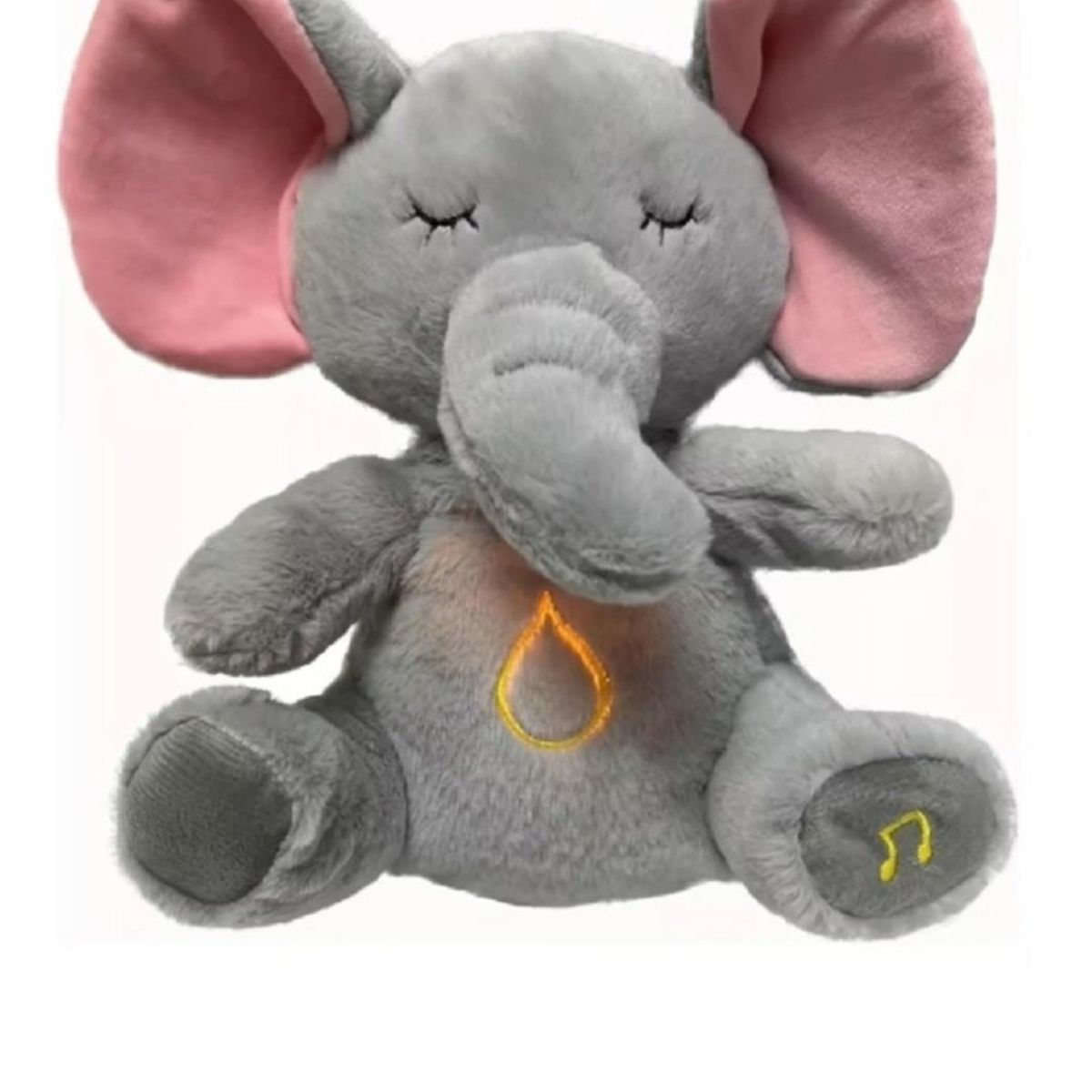 GENERICO - Peluche Juguete Muñeco Elefante Alivio Ansiedad Respira Rela