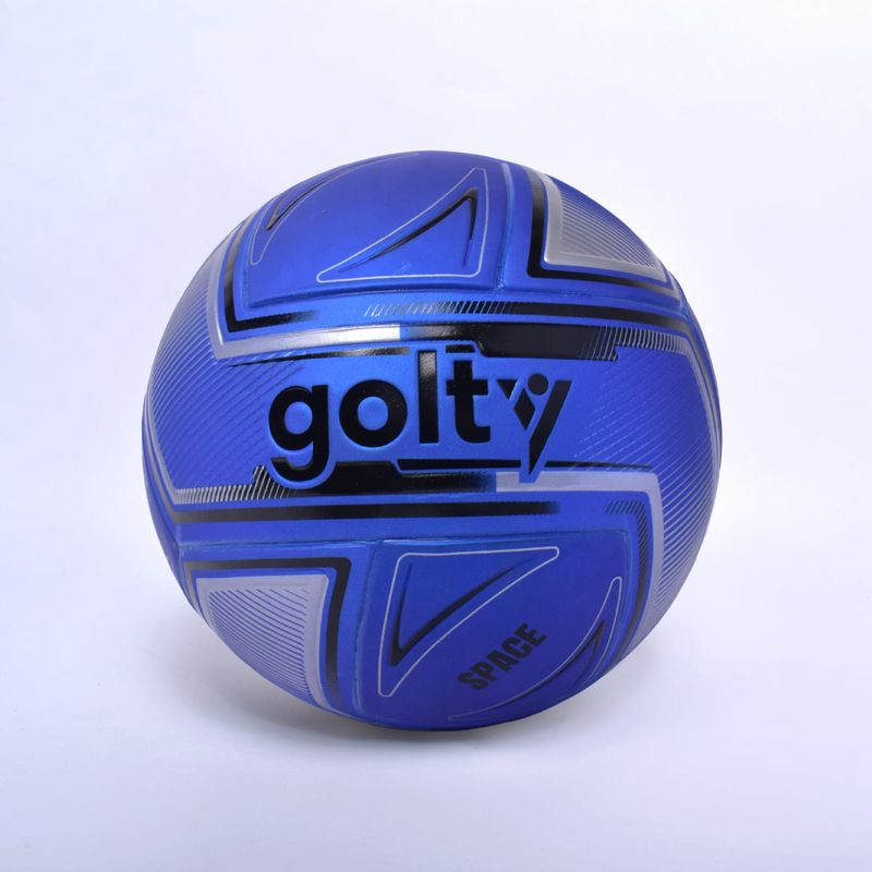 GOLTY - BALÓN DE FÚTBOL COMPETENCIA LAMINADO GOLTY SPACE No5 AZUL